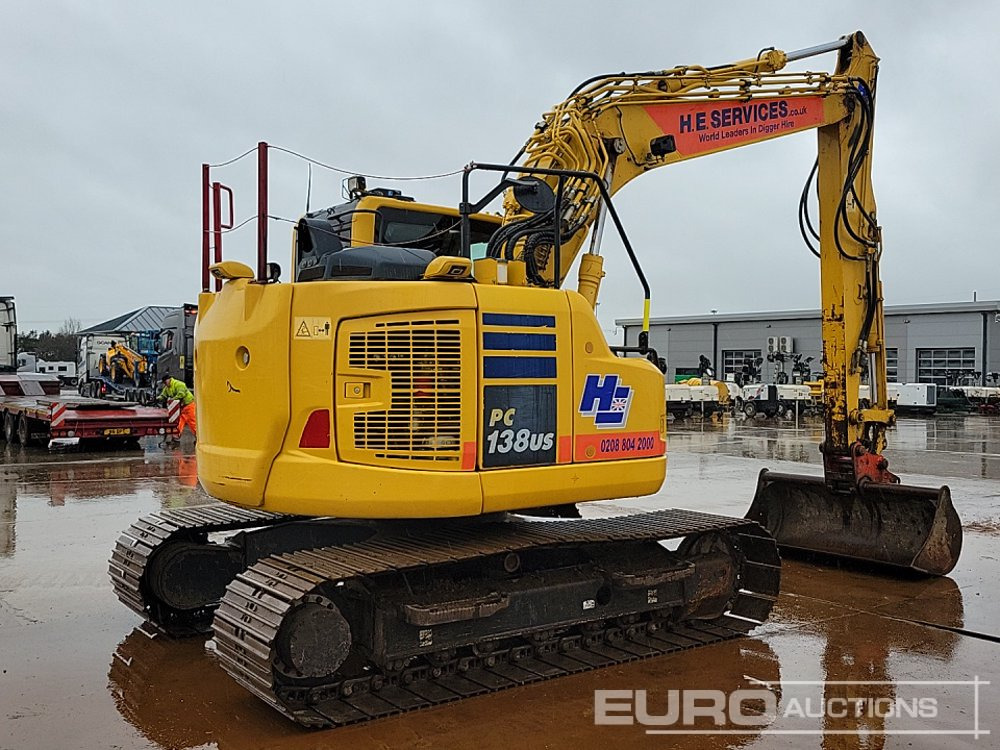 2019 Komatsu PC138US-11 - Crawler excavator: picture 5 2019 Komatsu PC138US-11 - Crawler excavator: picture 5