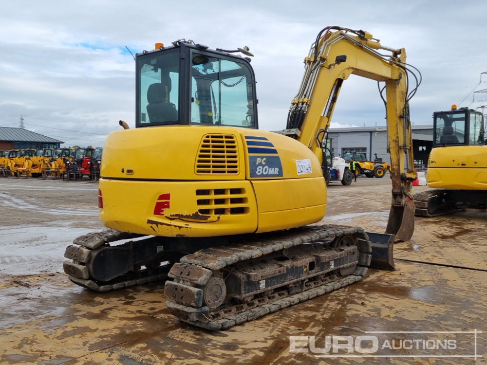 2019 Komatsu PC80MR-5E0 - Mini excavator: picture 5 2019 Komatsu PC80MR-5E0 - Mini excavator: picture 5