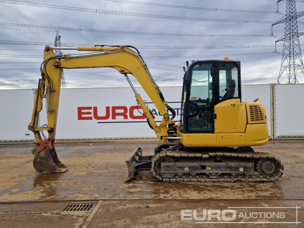 2019 Komatsu PC80MR-5E0 - Mini excavator: picture 2 2019 Komatsu PC80MR-5E0 - Mini excavator: picture 2