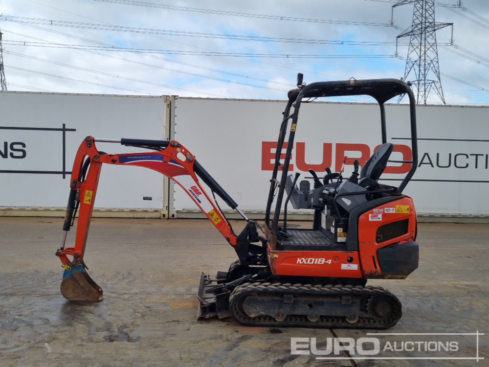 2019 Kubota KX018-4 - Mini excavator: picture 2 2019 Kubota KX018-4 - Mini excavator: picture 2