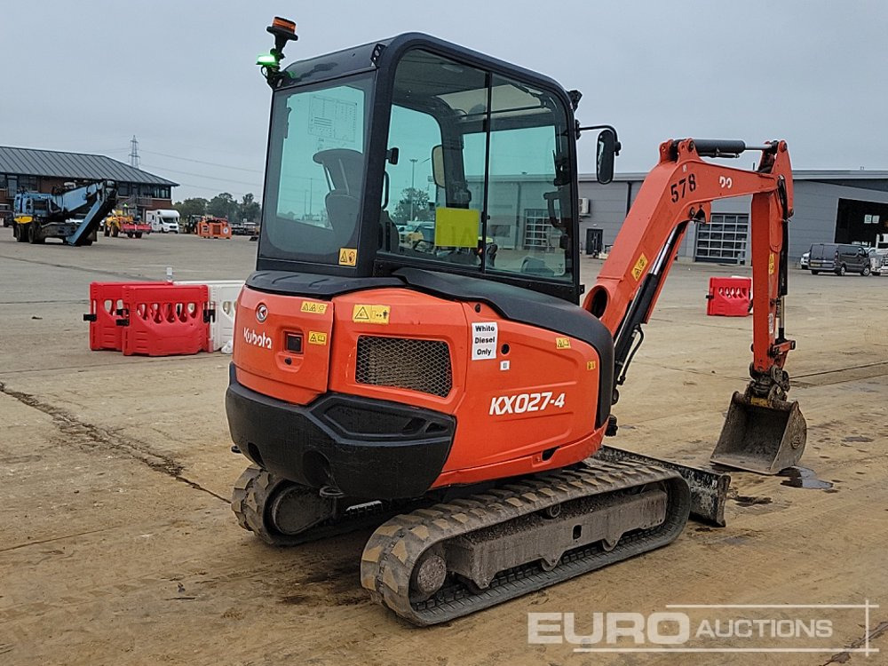 2019 Kubota KX027-4 - Mini excavator: picture 5 2019 Kubota KX027-4 - Mini excavator: picture 5