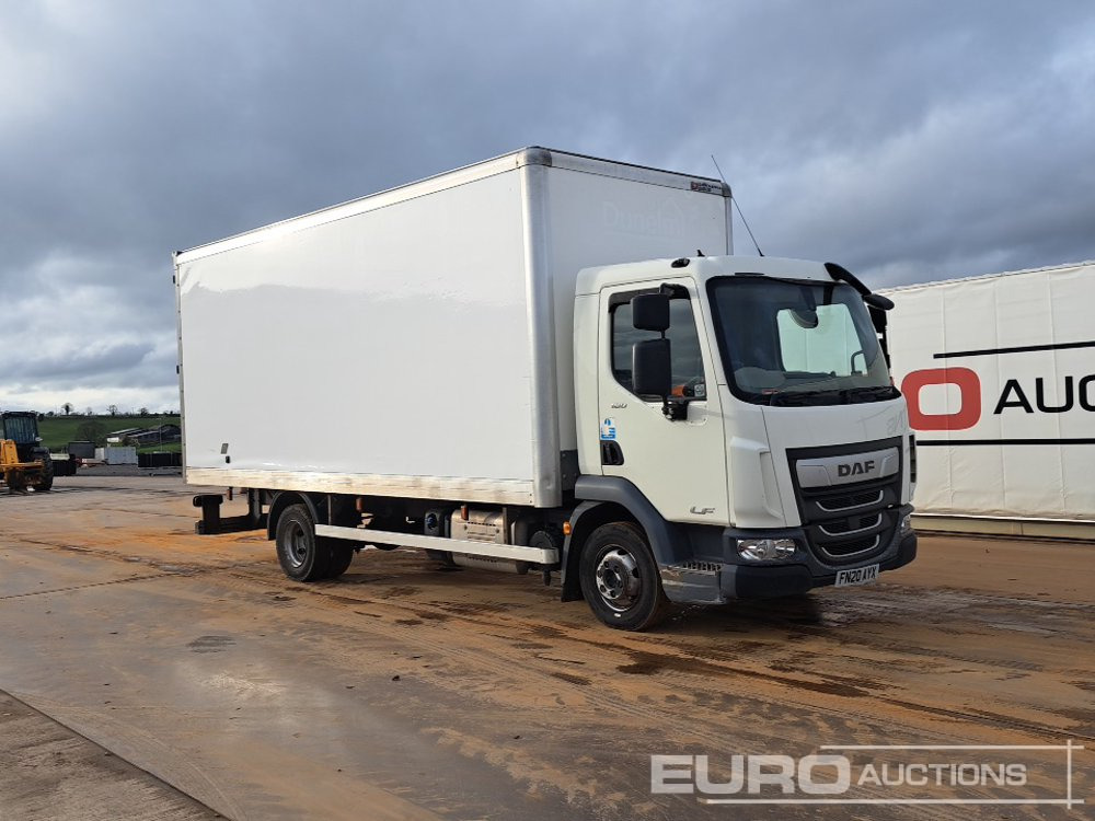 Box truck 2020 DAF LF180: picture 7