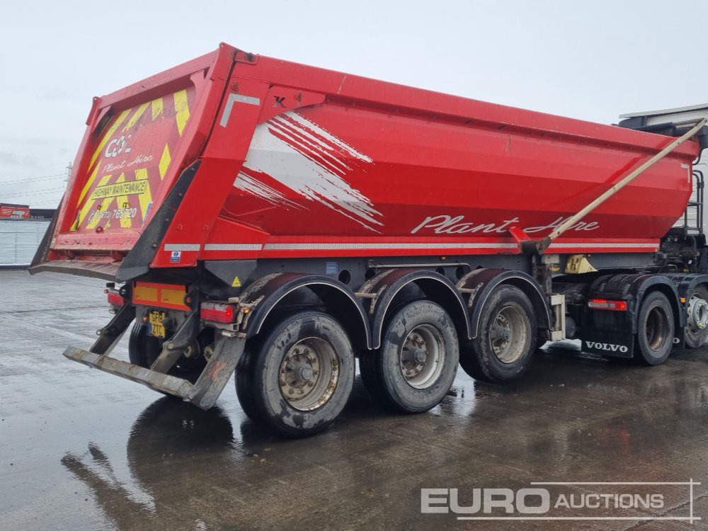 2020 Kassbohrer Tri Axle Tipping Trailer, Easy Sheet, Lift Axle - Tipper semi-trailer: picture 5 2020 Kassbohrer Tri Axle Tipping Trailer, Easy Sheet, Lift Axle - Tipper semi-trailer: picture 5