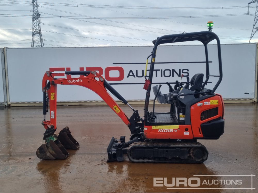 2020 Kubota KX016-4 - Mini excavator: picture 2 2020 Kubota KX016-4 - Mini excavator: picture 2