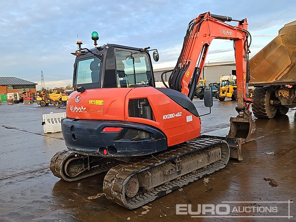 2020 Kubota KX080-4A2 - Mini excavator: picture 5 2020 Kubota KX080-4A2 - Mini excavator: picture 5
