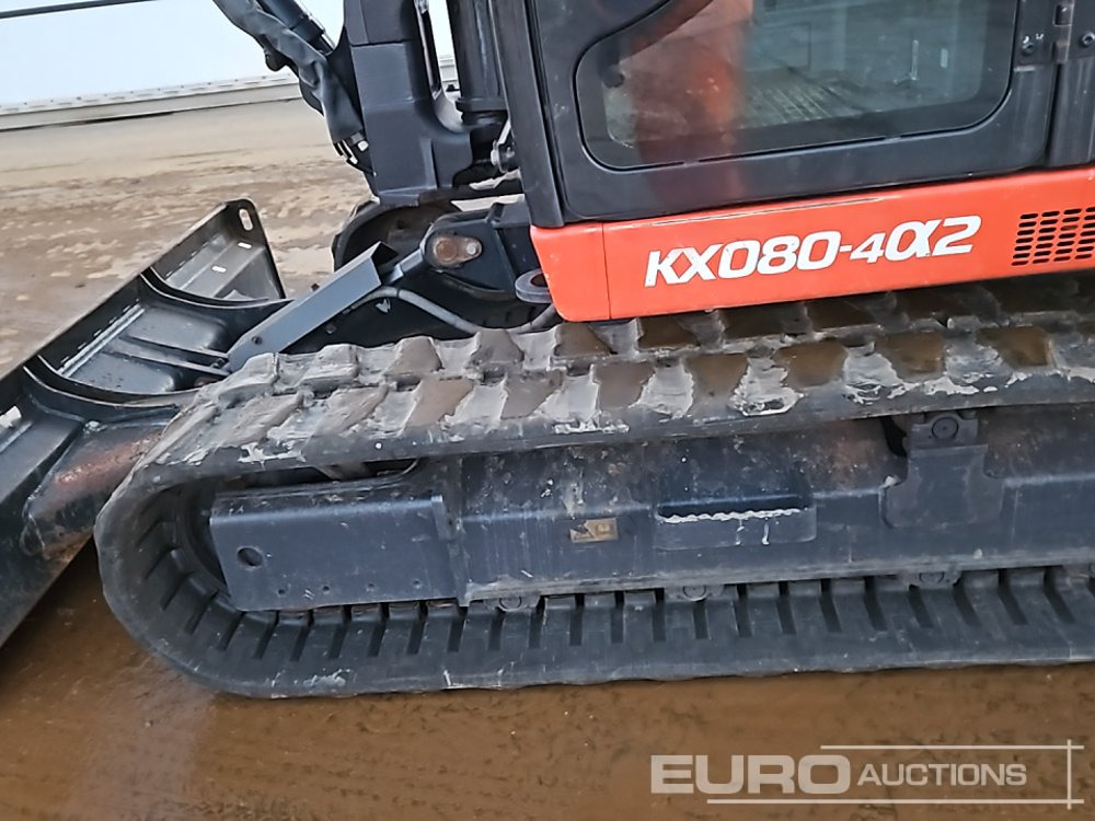 Mini excavator 2020 Kubota KX080-4A2: picture 10 Mini excavator 2020 Kubota KX080-4A2: picture 10