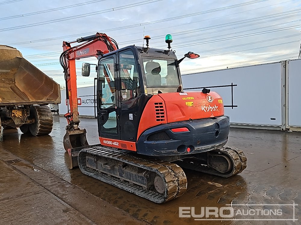 2020 Kubota KX080-4A2 - Mini excavator: picture 3 2020 Kubota KX080-4A2 - Mini excavator: picture 3