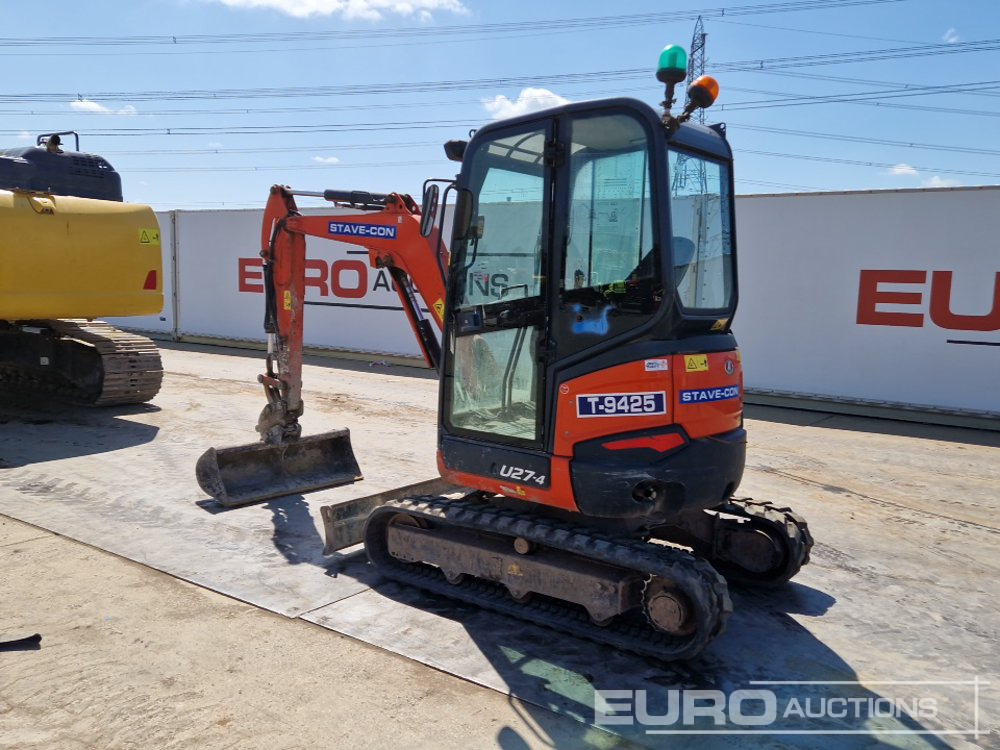 2020 Kubota U27-4 - Mini excavator: picture 3 2020 Kubota U27-4 - Mini excavator: picture 3