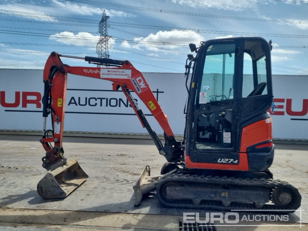 2020 Kubota U27-4 - Mini excavator: picture 2 2020 Kubota U27-4 - Mini excavator: picture 2