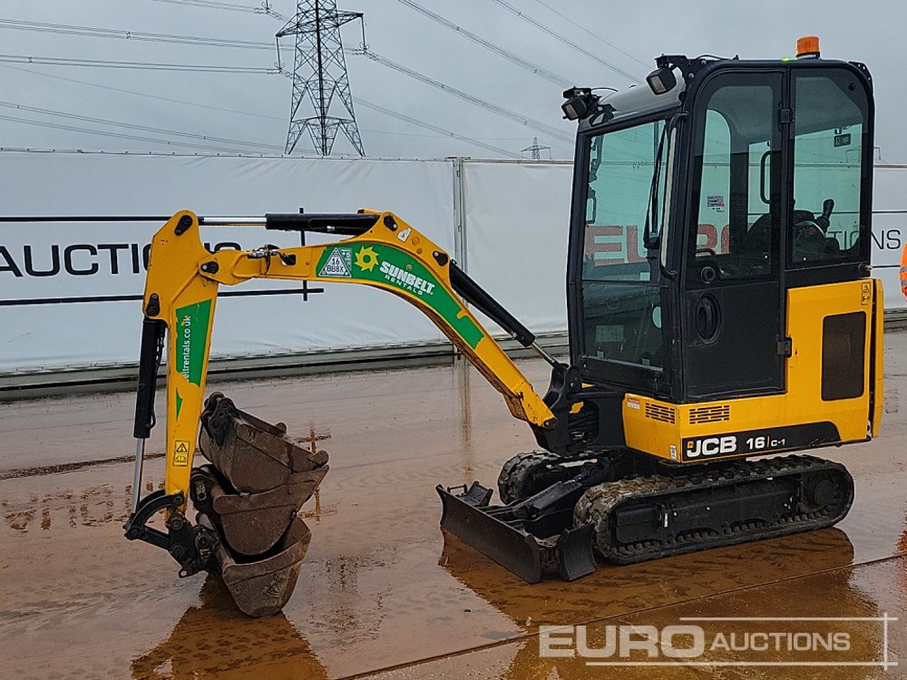 2021 JCB 16C-1 T3 - Mini excavator: picture 1 2021 JCB 16C-1 T3 - Mini excavator: picture 1