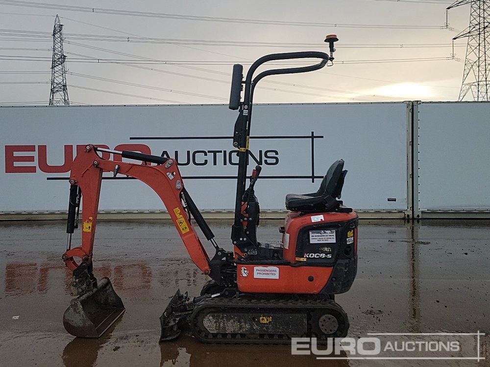 2021 Kubota K008-5 - Mini excavator: picture 2 2021 Kubota K008-5 - Mini excavator: picture 2