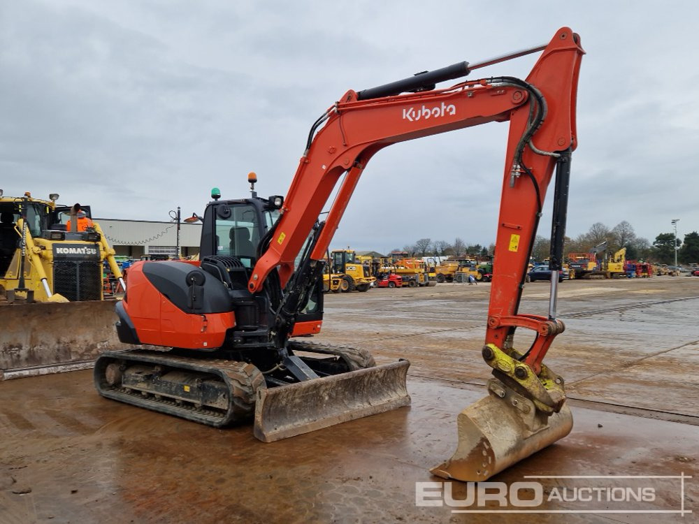 Mini excavator 2021 Kubota KX080-4A2: picture 7 Mini excavator 2021 Kubota KX080-4A2: picture 7
