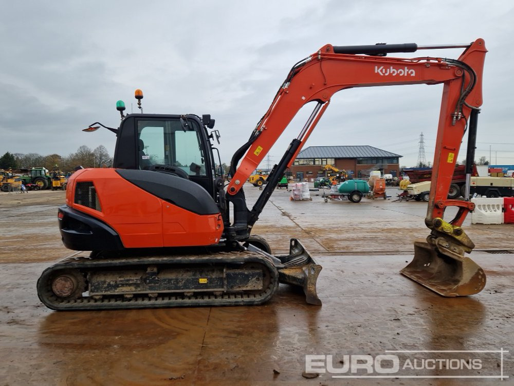 Mini excavator 2021 Kubota KX080-4A2: picture 6 Mini excavator 2021 Kubota KX080-4A2: picture 6