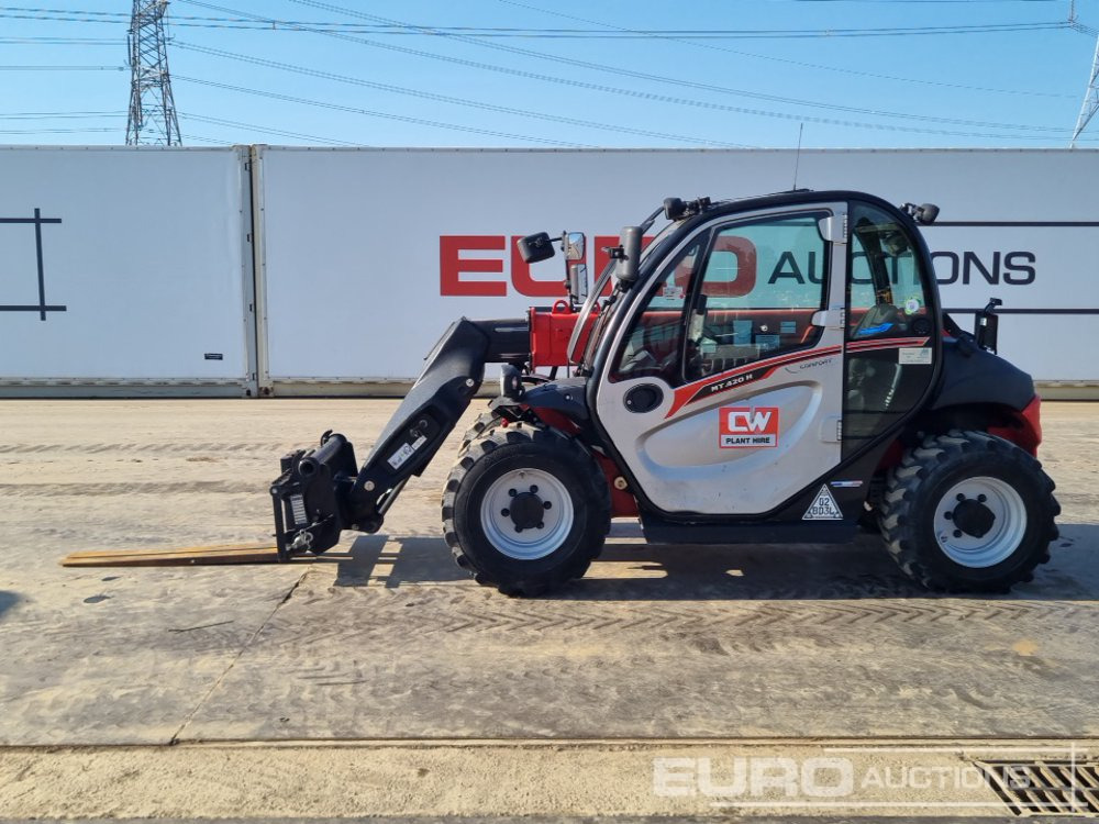 2021 Manitou MT420 - Telescopic handler: picture 2 2021 Manitou MT420 - Telescopic handler: picture 2