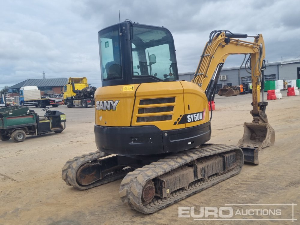 2021 Sany SY50U - Mini excavator: picture 5 2021 Sany SY50U - Mini excavator: picture 5