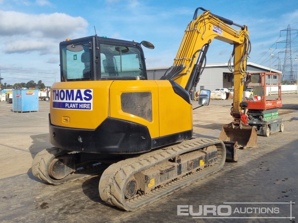 2021 Sany SY80U - Mini excavator: picture 5 2021 Sany SY80U - Mini excavator: picture 5