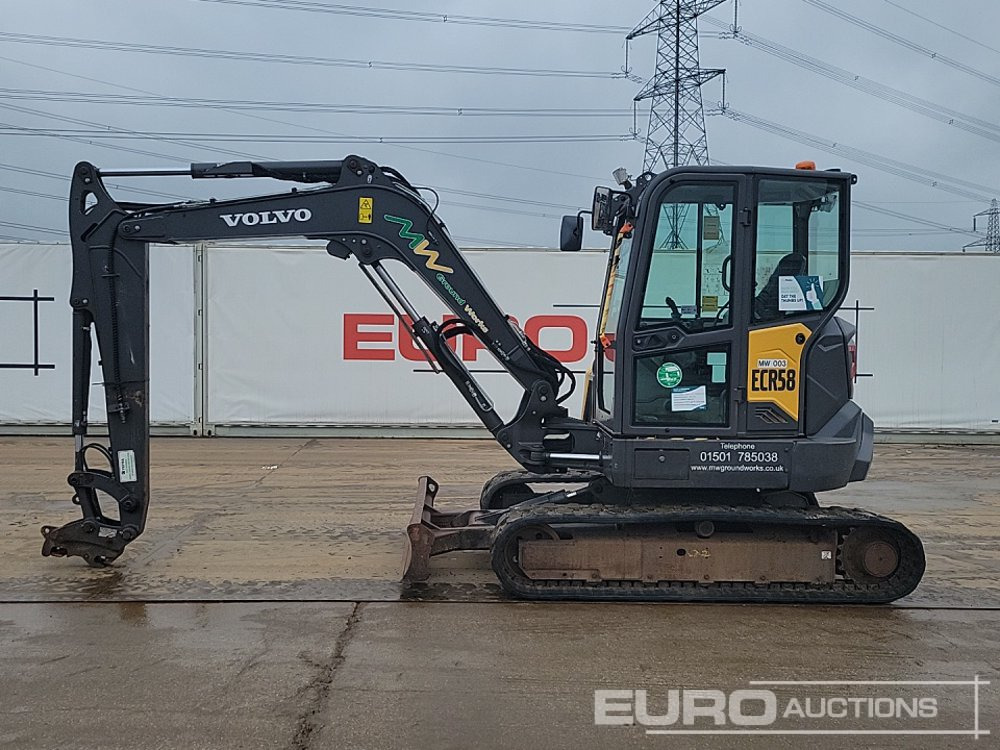 2021 Volvo ECR58F - Mini excavator: picture 2 2021 Volvo ECR58F - Mini excavator: picture 2