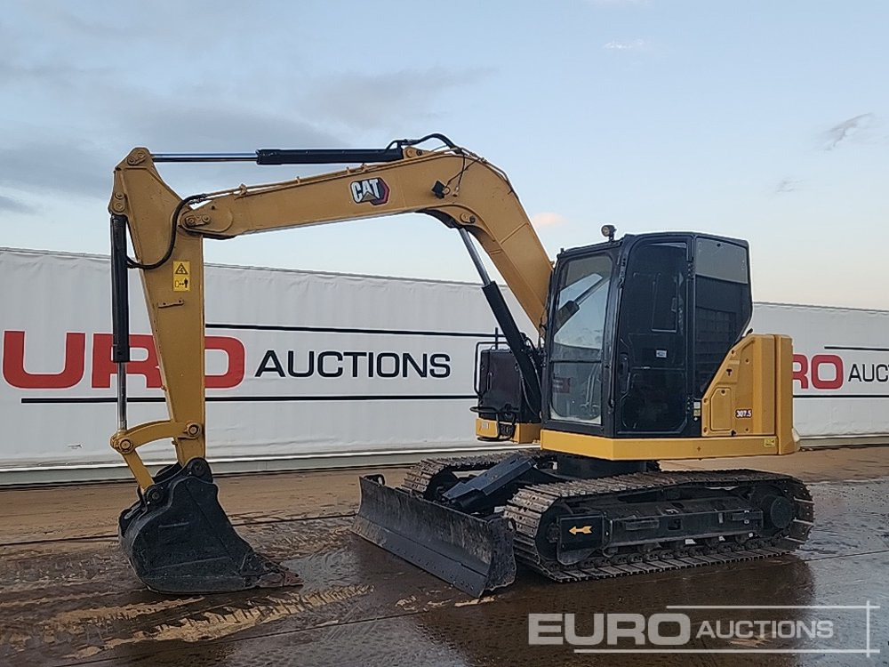 2022 CAT 307.5 - Mini excavator: picture 1 2022 CAT 307.5 - Mini excavator: picture 1