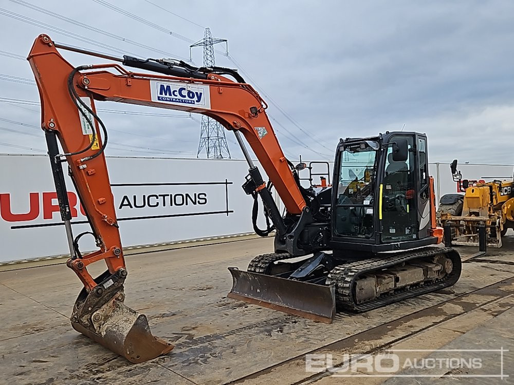 2022 Hitachi ZX85USB-6 - Mini excavator: picture 1 2022 Hitachi ZX85USB-6 - Mini excavator: picture 1