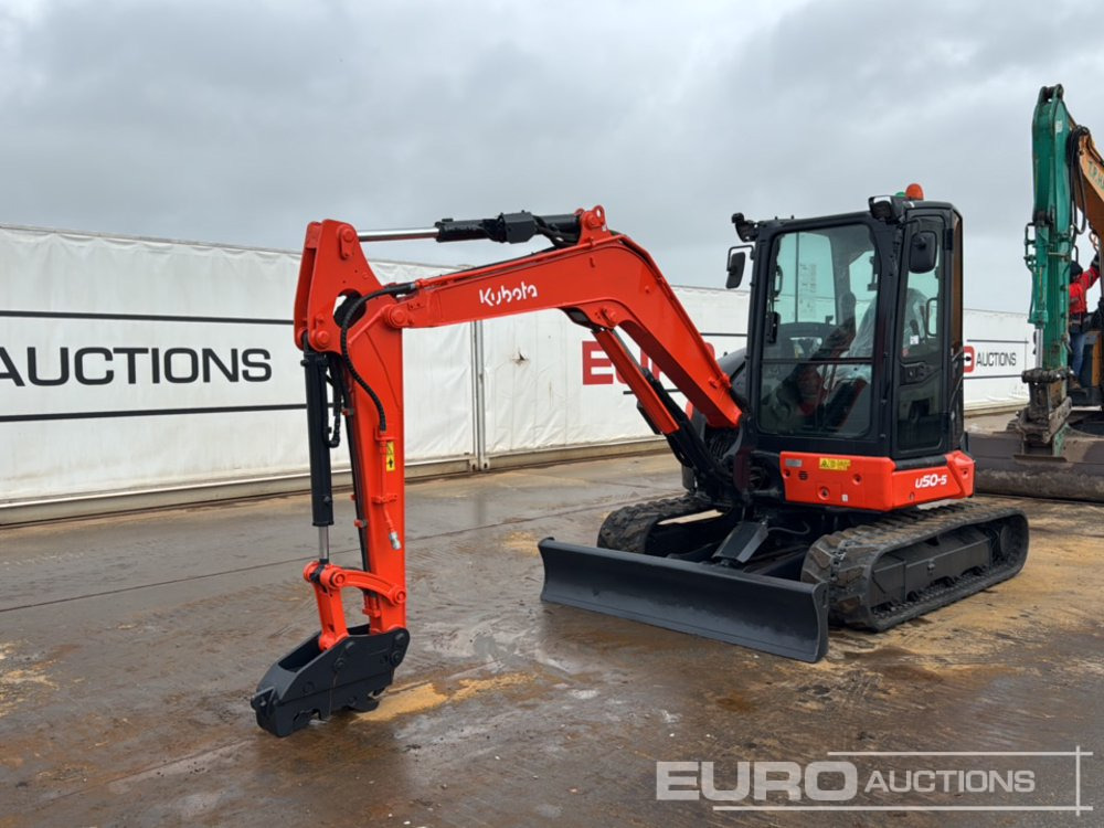 2022 Kubota U50-5 - Mini excavator: picture 1 2022 Kubota U50-5 - Mini excavator: picture 1