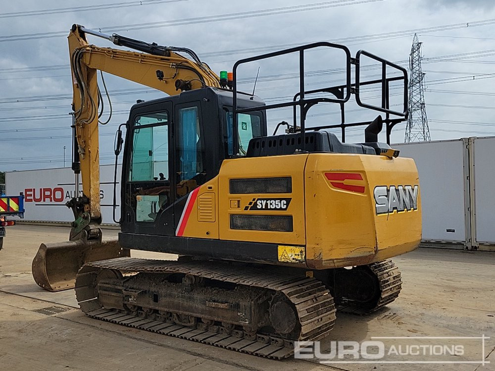 2022 Sany SY135C - Crawler excavator: picture 3 2022 Sany SY135C - Crawler excavator: picture 3