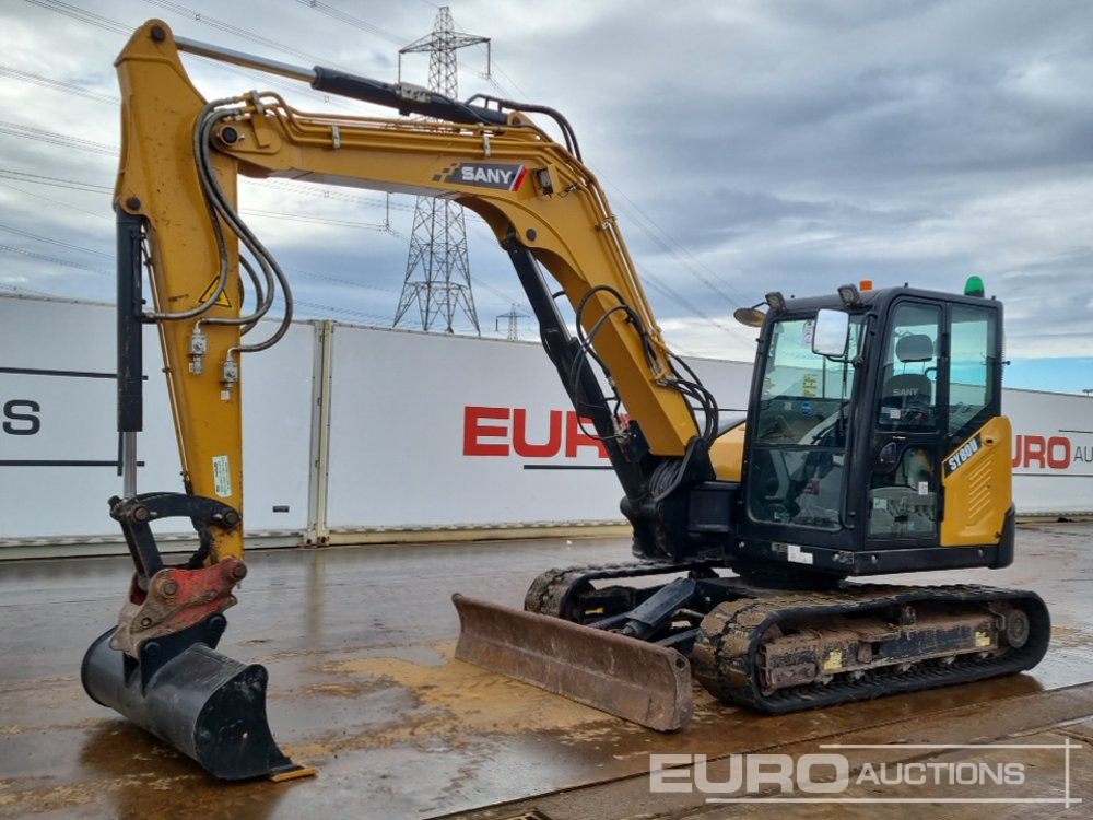2022 Sany SY80U - Mini excavator: picture 1 2022 Sany SY80U - Mini excavator: picture 1