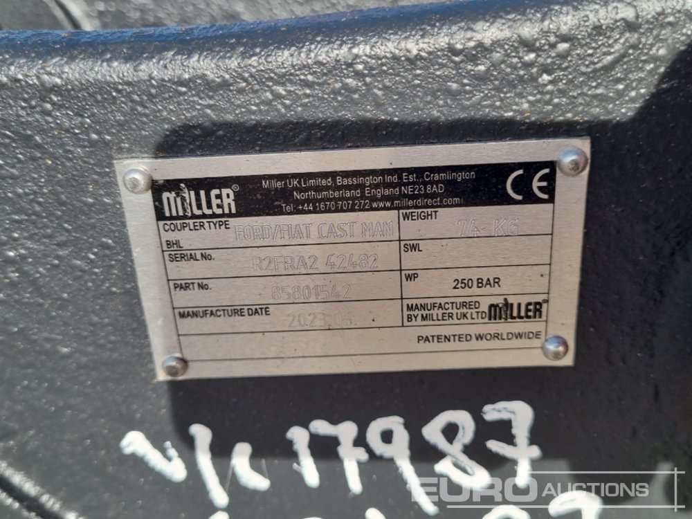 Quick coupler 2023 Manual QH 45mm Pin to suit 4-6 Ton Excavator: picture 13 Quick coupler 2023 Manual QH 45mm Pin to suit 4-6 Ton Excavator: picture 13