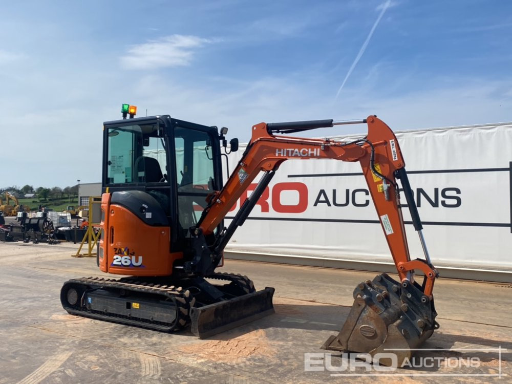 Mini excavator 2024 Hitachi ZX26U-6 CLR: picture 7