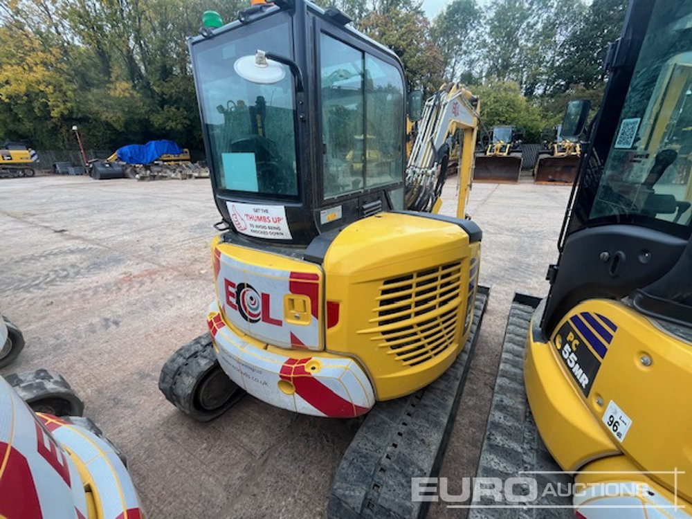 2024 Komatsu PC55MR-5E0 - Mini excavator: picture 4 2024 Komatsu PC55MR-5E0 - Mini excavator: picture 4