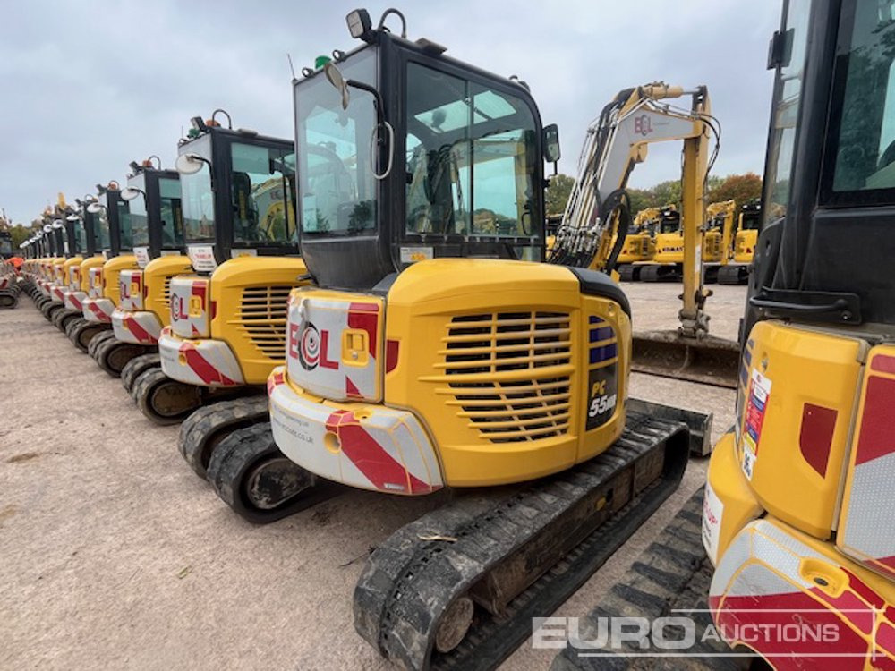 2024 Komatsu PC55MR-5E0 - Mini excavator: picture 5 2024 Komatsu PC55MR-5E0 - Mini excavator: picture 5