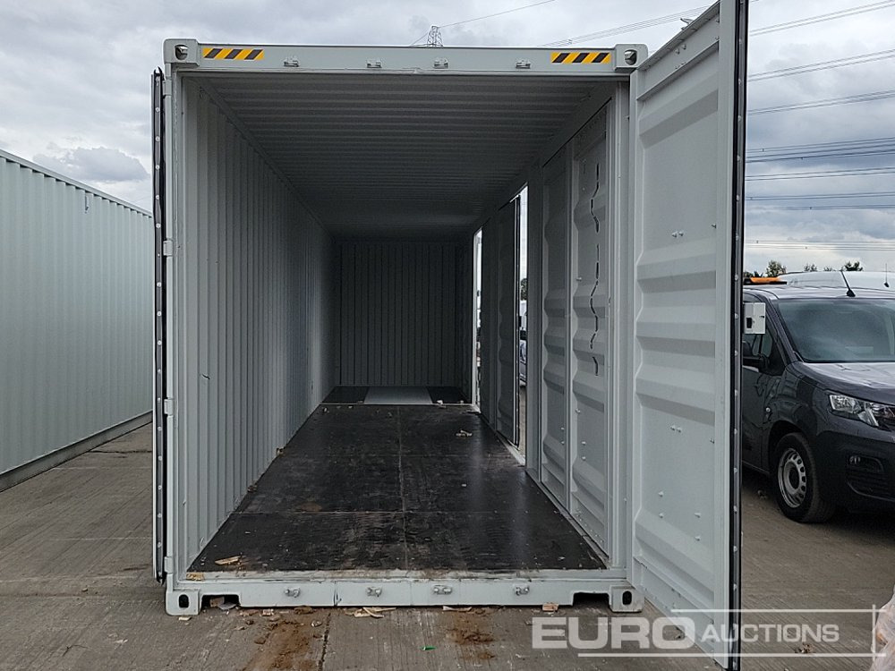 2025 40' x 8' High Cube Container, 4 Side Doors, 1 End Door (Cannot Be Reconsigned) - Shipping container: picture 1 2025 40' x 8' High Cube Container, 4 Side Doors, 1 End Door (Cannot Be Reconsigned) - Shipping container: picture 1