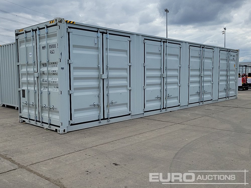 2025 40' x 8' High Cube Container, 4 Side Doors, 1 End Door (Cannot Be Reconsigned) - Shipping container: picture 1 2025 40' x 8' High Cube Container, 4 Side Doors, 1 End Door (Cannot Be Reconsigned) - Shipping container: picture 1