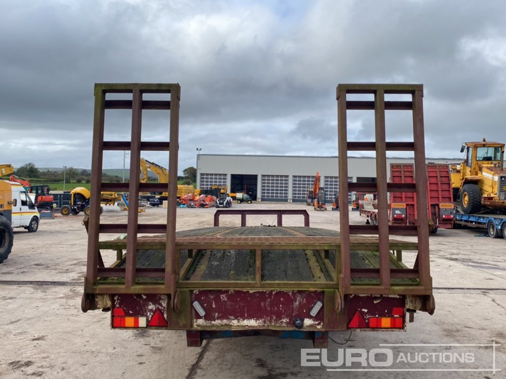 30' Twin Axle Low Loader, Cheese Wedge, Sprung Draw Bar, Ramps - Farm trailer: picture 3 30' Twin Axle Low Loader, Cheese Wedge, Sprung Draw Bar, Ramps - Farm trailer: picture 3