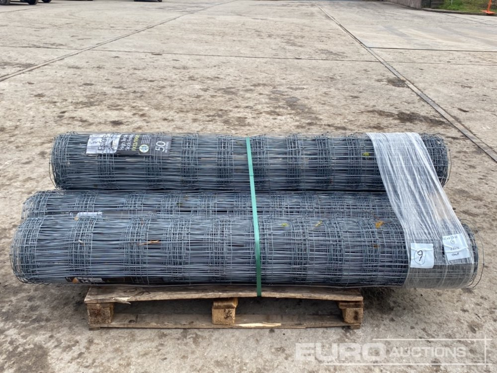 Unused 6' x 50m Roll of Stock Fencing (4 of) - Agricultural machinery: picture 2 Unused 6' x 50m Roll of Stock Fencing (4 of) - Agricultural machinery: picture 2