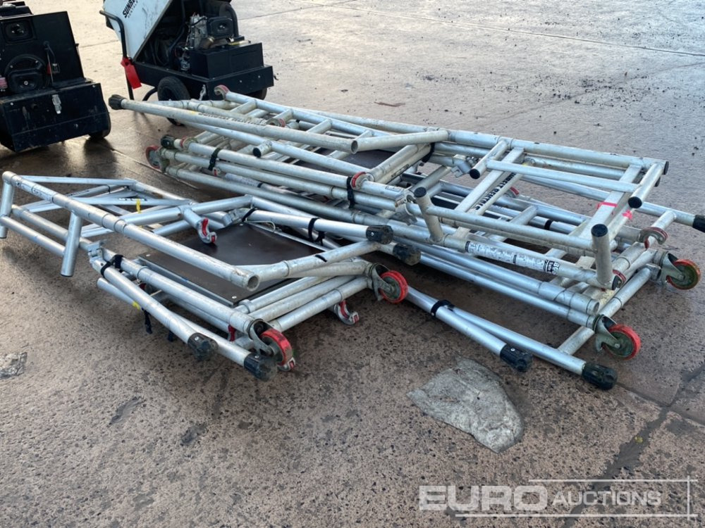 Aluminium Podiium Scaffolding Towers (3 of) - Construction equipment: picture 2 Aluminium Podiium Scaffolding Towers (3 of) - Construction equipment: picture 2