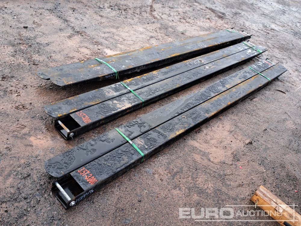 Unused 2025 Aipha 10' Fork to suit Forklift (3 Sets of) - Attachment for Excavator: picture 1 Unused 2025 Aipha 10' Fork to suit Forklift (3 Sets of) - Attachment for Excavator: picture 1