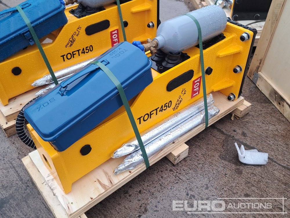 Unused 2025 TOFT 450 Hydraulic Breaker - Attachment for Excavator: picture 1 Unused 2025 TOFT 450 Hydraulic Breaker - Attachment for Excavator: picture 1