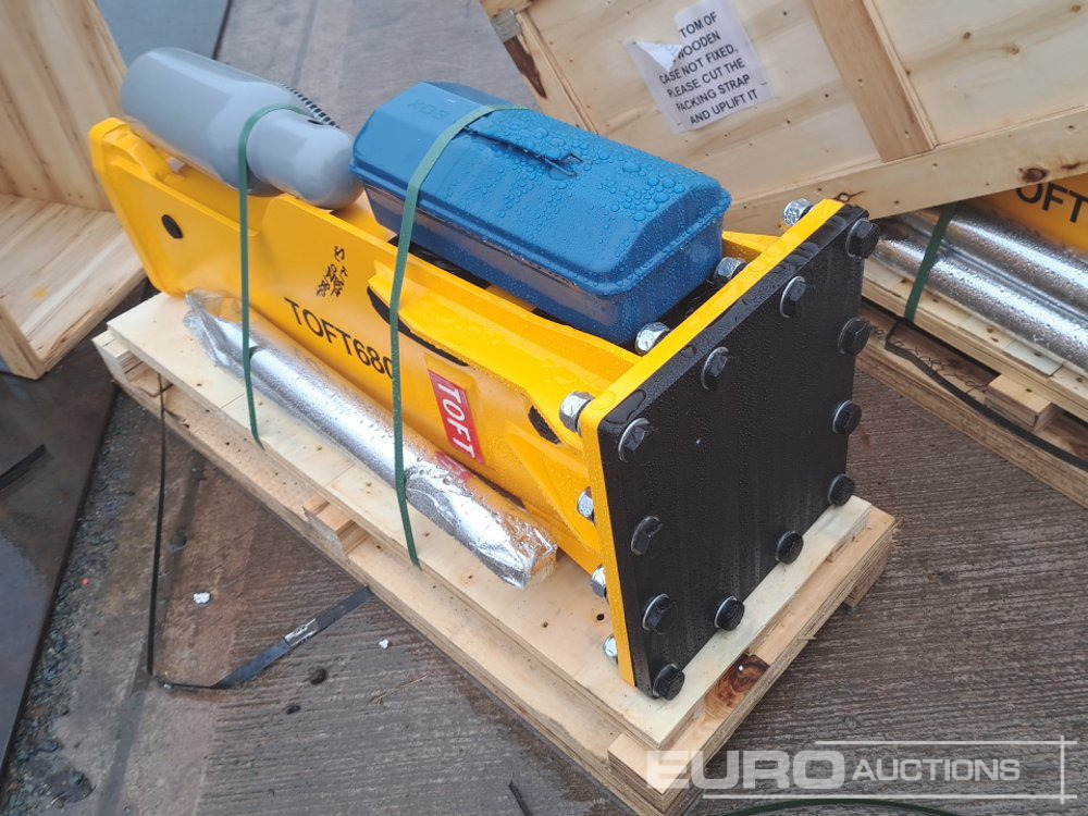 Unused 2025 TOFT 680 Hydraulic Breaker - Attachment for Excavator: picture 2 Unused 2025 TOFT 680 Hydraulic Breaker - Attachment for Excavator: picture 2