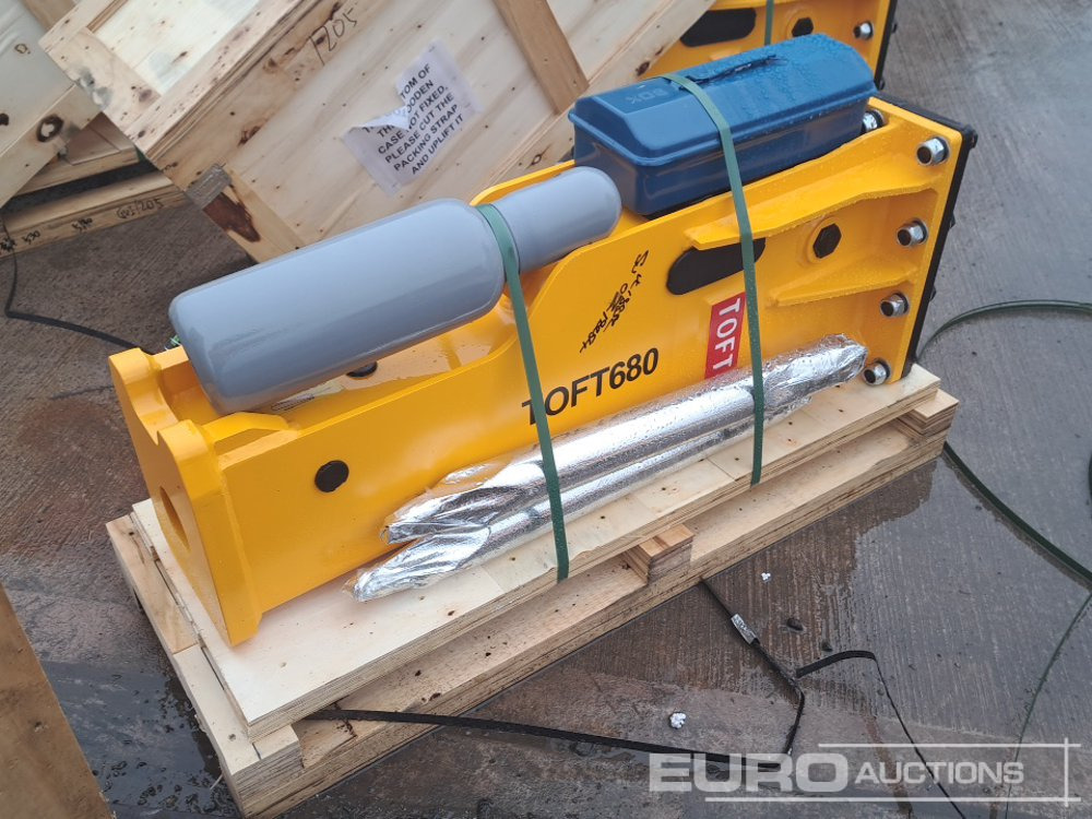 Unused 2025 TOFT 680 Hydraulic Breaker - Attachment for Excavator: picture 1 Unused 2025 TOFT 680 Hydraulic Breaker - Attachment for Excavator: picture 1