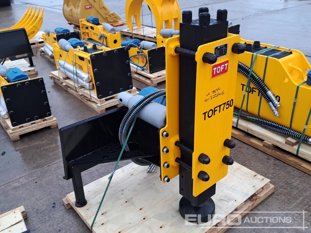 Unused 2025 TOFT TOFT750 Hydraulic Post Driver to suit Skidsteer Loader - Attachment for Excavator: picture 2 Unused 2025 TOFT TOFT750 Hydraulic Post Driver to suit Skidsteer Loader - Attachment for Excavator: picture 2