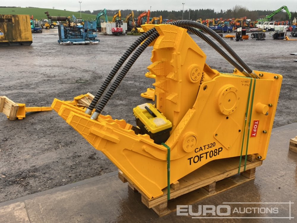 Unused 2025 Toft TOFT08P Hydraulic Pulveriser to suit Excavator - Attachment for Excavator: picture 1 Unused 2025 Toft TOFT08P Hydraulic Pulveriser to suit Excavator - Attachment for Excavator: picture 1