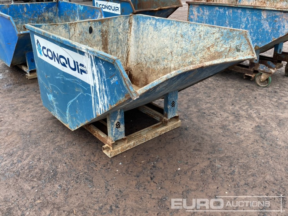 Conquip Tipping Skip to suit Forklift - Tipping skip: picture 1 Conquip Tipping Skip to suit Forklift - Tipping skip: picture 1