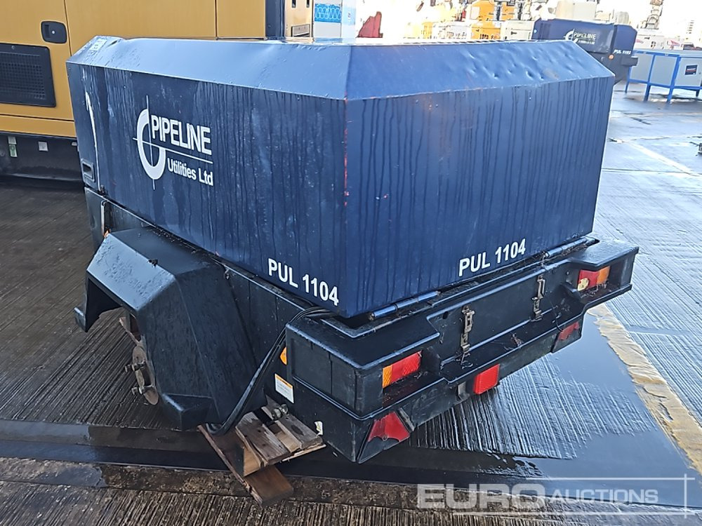 Doosan Single Axle Compressor (Incomplete, Spares) - Air compressor: picture 3 Doosan Single Axle Compressor (Incomplete, Spares) - Air compressor: picture 3