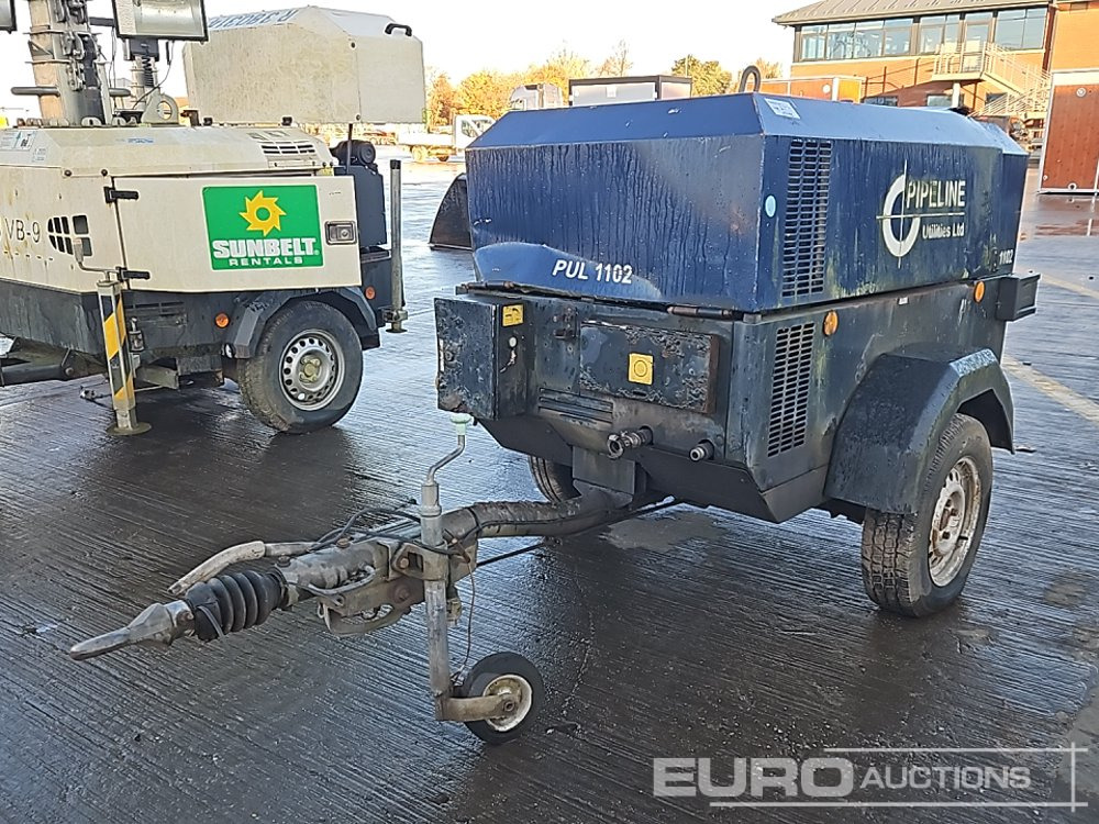 Doosan Single Axle Compressor - Air compressor: picture 1 Doosan Single Axle Compressor - Air compressor: picture 1