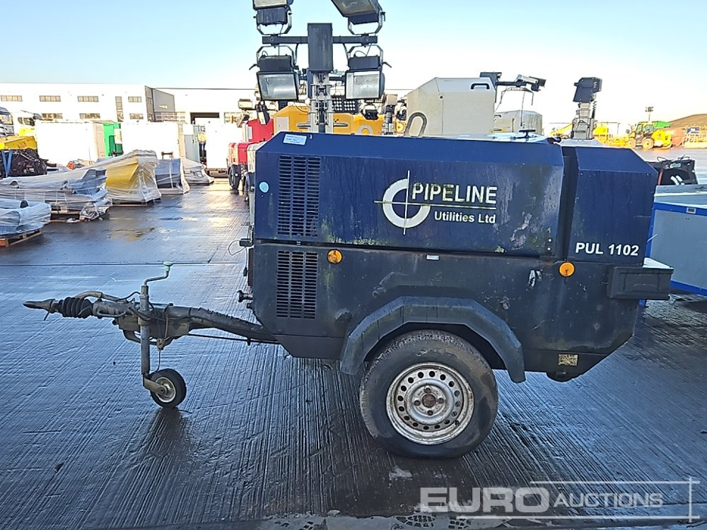 Doosan Single Axle Compressor - Air compressor: picture 2 Doosan Single Axle Compressor - Air compressor: picture 2