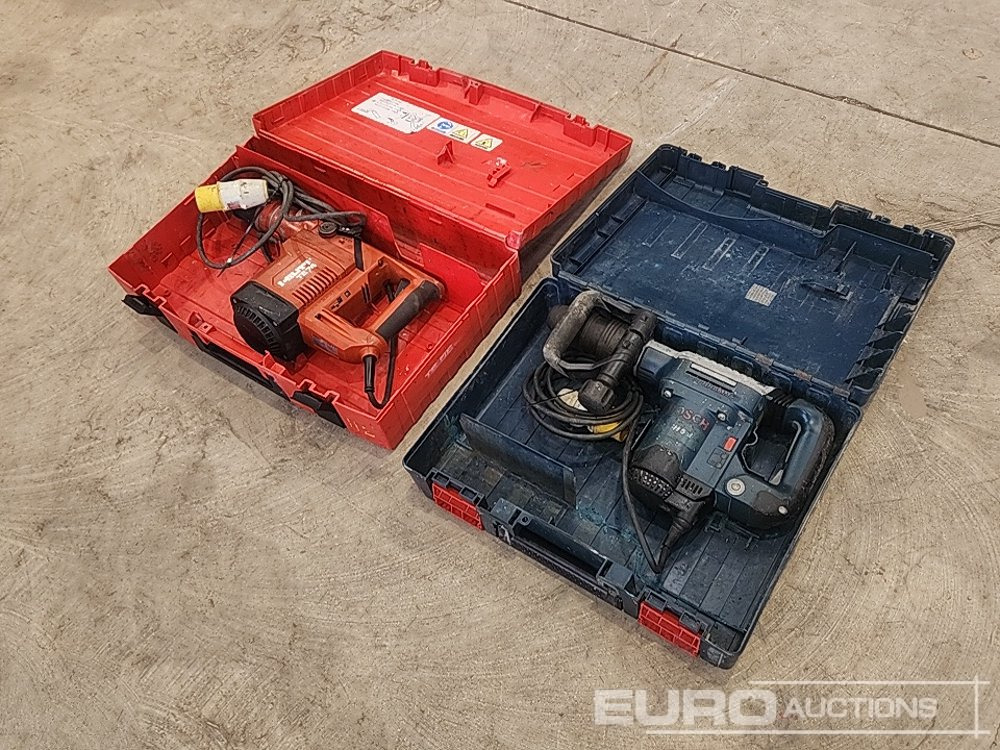 Hilti TE74 & BOSCH 110 Volt Breaker (2 of) - Construction equipment: picture 1 Hilti TE74 & BOSCH 110 Volt Breaker (2 of) - Construction equipment: picture 1