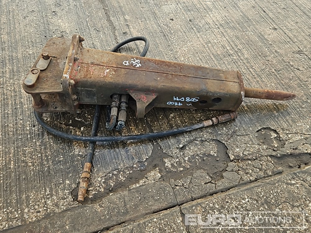 Hydraulic hammer Hydraulic Breaker 30mm Pin to suit Mini Excavator: picture 6