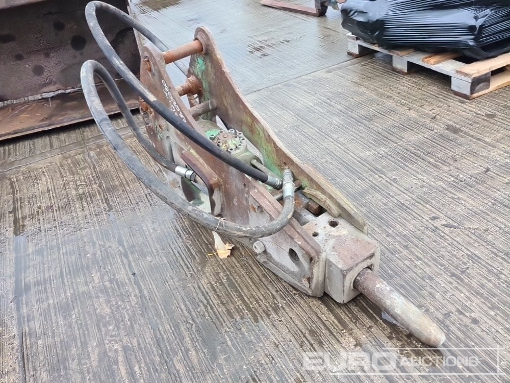 Hydraulic hammer Hydraulic Breaker 45mm Pin to suit 4-6 Ton Excavator: picture 7