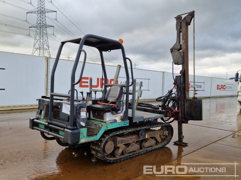 IHI Tracked Carrier, Protech Post Knocker - Crawler dumper: picture 1 IHI Tracked Carrier, Protech Post Knocker - Crawler dumper: picture 1