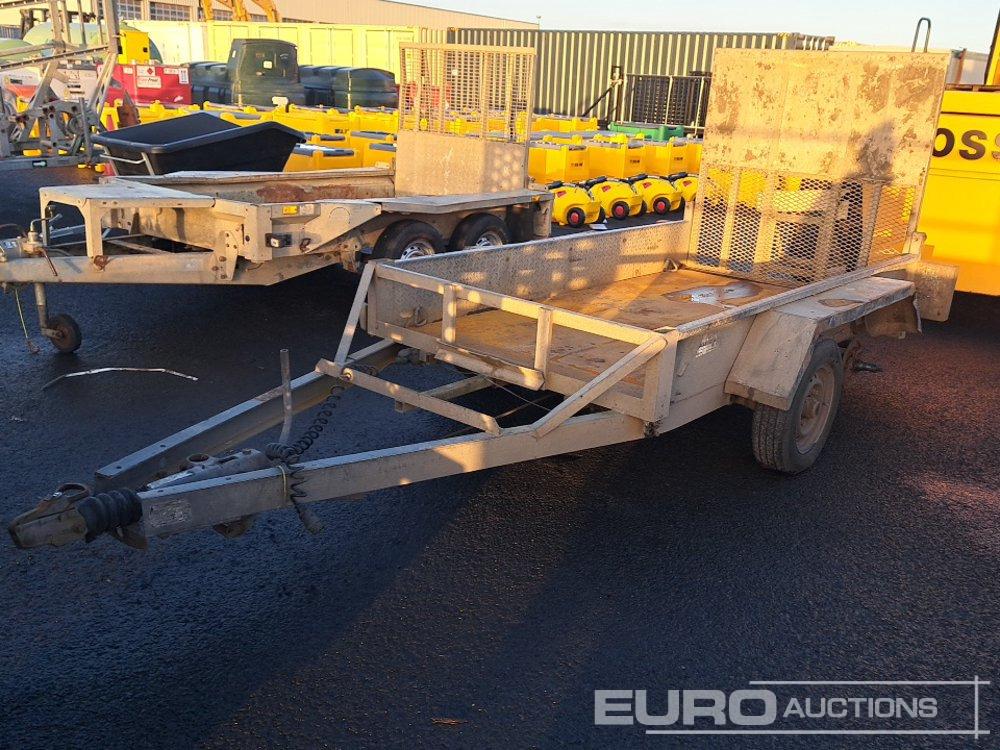Indespension 8' x 5' Twin Axle Plant Trailer, Ramp - Plant trailer: picture 1 Indespension 8' x 5' Twin Axle Plant Trailer, Ramp - Plant trailer: picture 1